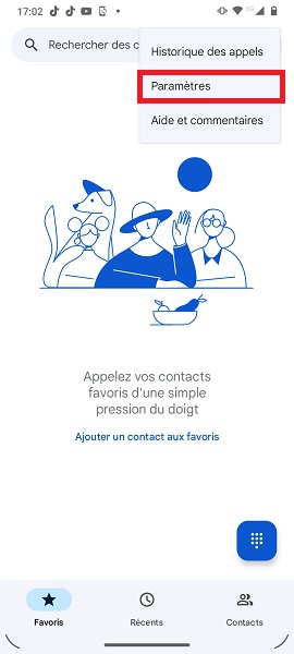 Paramétrage du renvoi d’appel