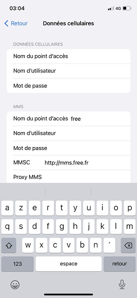 Comment configurer les données mobiles sur un iPhone.