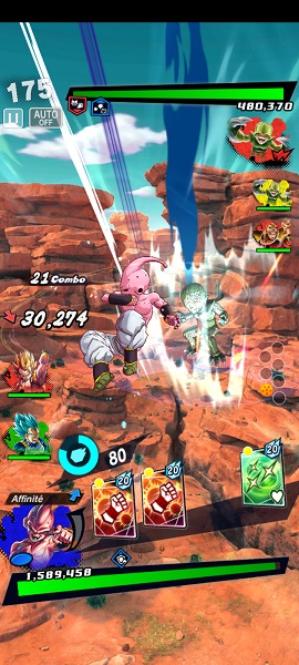 Le Gameplay de Dragon Ball Legends
