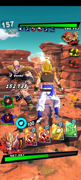 Le Gameplay de Dragon Ball Legends