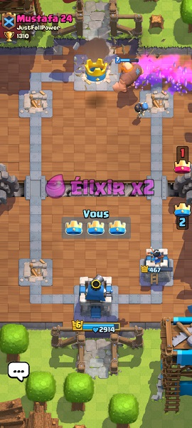 Le Gameplay de Clash royale