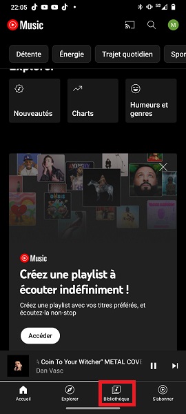 Comment créer des playlist ?