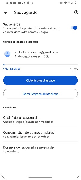 Stockage gratuit pour les photos et les vidéos de haute qualité