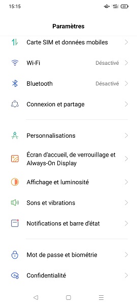 UNE INTERFACE CLAIRE ET FACILE D’UTILISATION