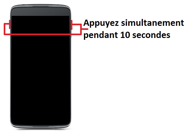Forcer le redémarrage du Alcatel Idol 3