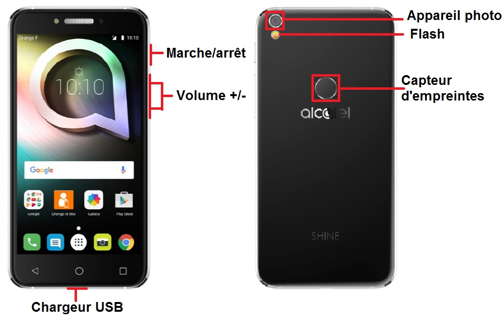 Alcatel Shine Lite