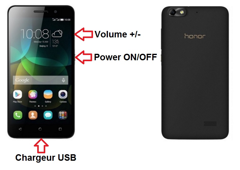 Design du Honor 4X