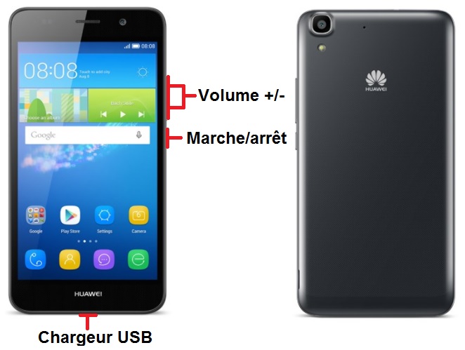 Design du Huawei Y6