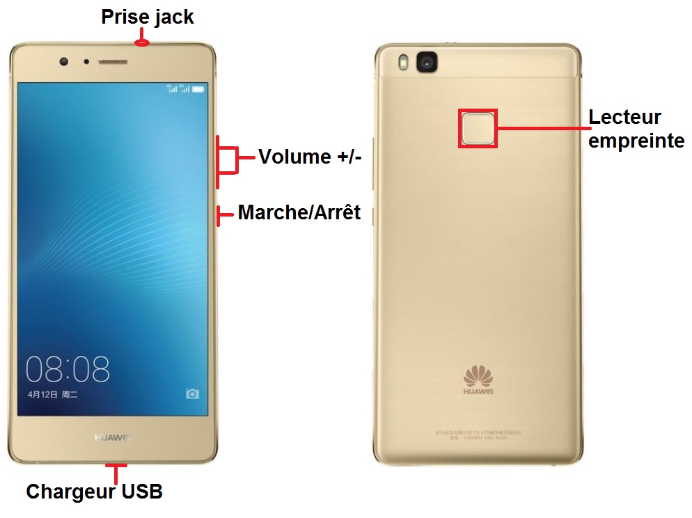 Design du Huawei G9