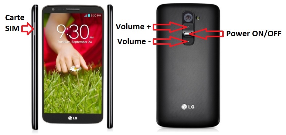 Design du LG G2