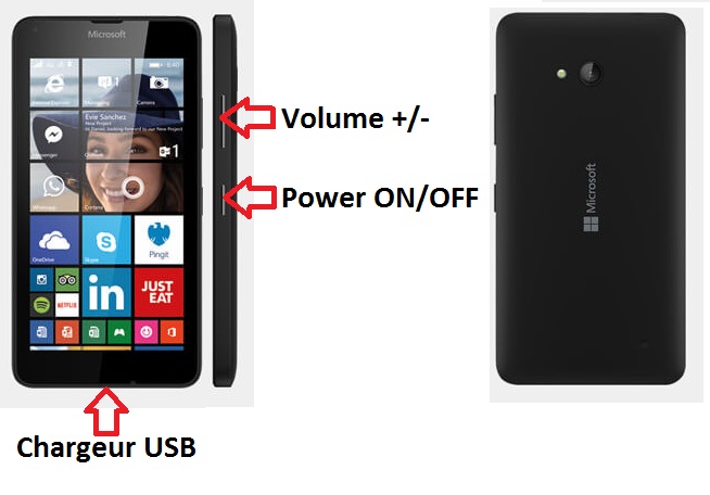 Design du Microsoft Lumia 640