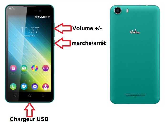 Design du Wiko Lenny 2