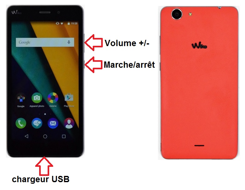 Design du Wiko Pulp 4G