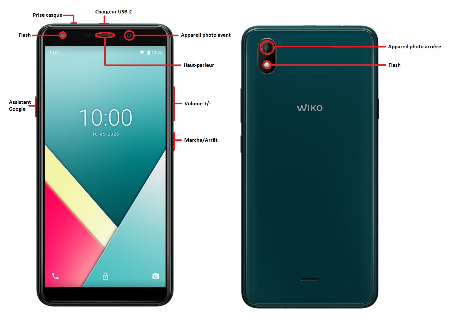 Design du Wiko Y61