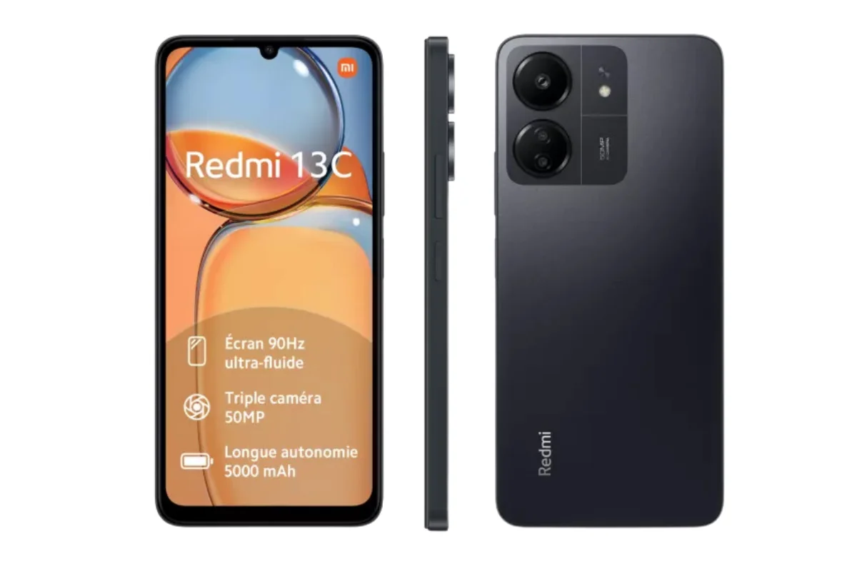 Design du Xiaomi Redmi 13C