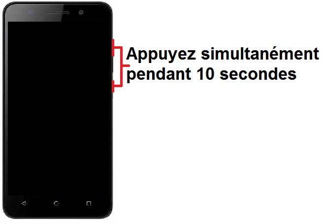 Forcer le redémarrage du Honor 4X