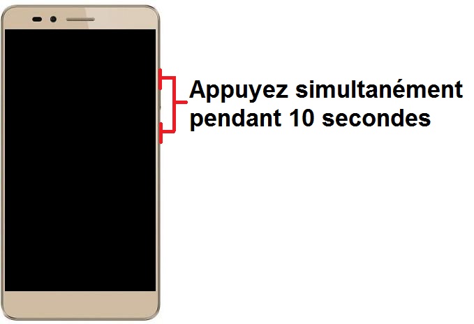 Forcer le redémarrage du Honor 5X