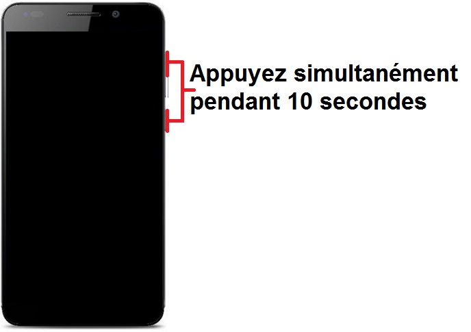 Forcer le redémarrage du Honor 6