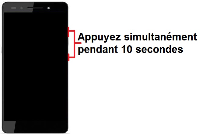 Forcer le redémarrage du Honor 7