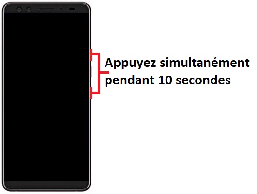 Forcer le redémarrage du HTC U12 Life