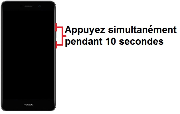 Forcer le redémarrage du Huawei Y7