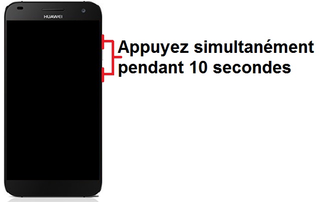 Forcer le redémarrage du Huawei G7