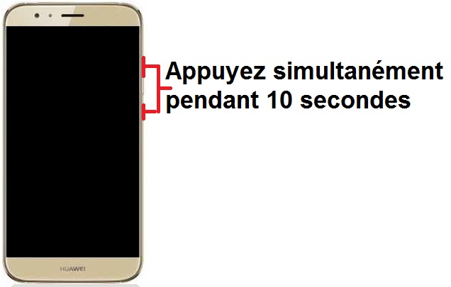 Forcer le redémarrage du Huawei G8