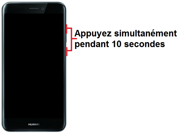 Forcer le redémarrage du Huawei P8