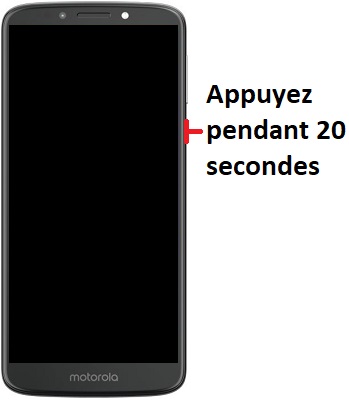 Forcer le redémarrage du Motorola E5