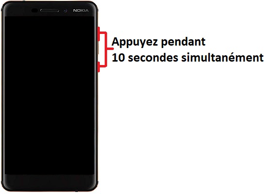 Forcer le redémarrage du Nokia 6.1