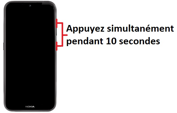 Forcer le redémarrage du Nokia 4.2