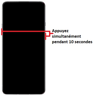 Forcer le redémarrage du OnePlus 8 Pro