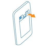 Insérer la carte SIM dans ton Nokia Lumia 625