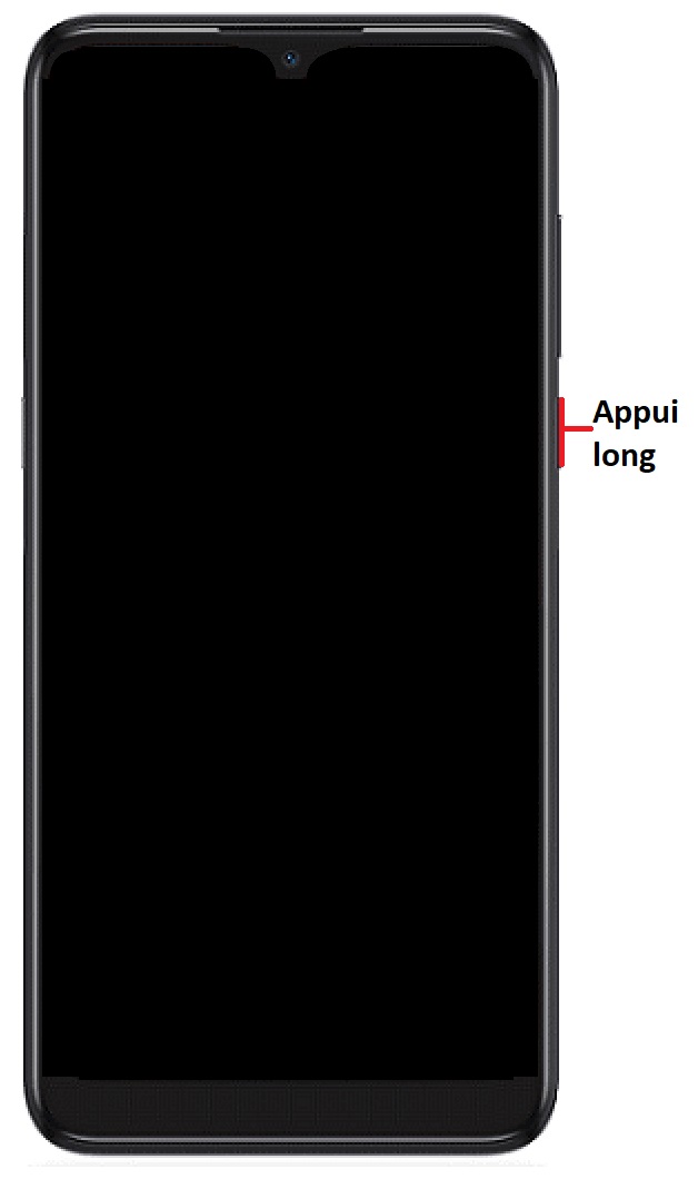 Comment allumer le Alcatel 1S 2020 ?