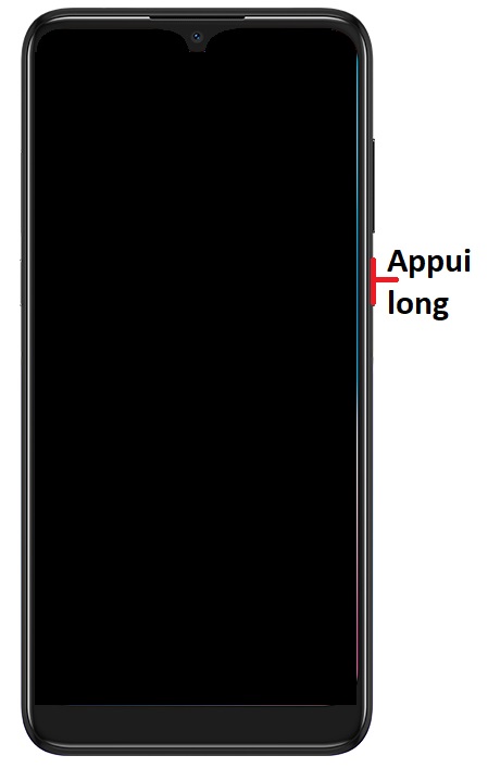 Comment allumer le Alcatel 3L 2020 ?