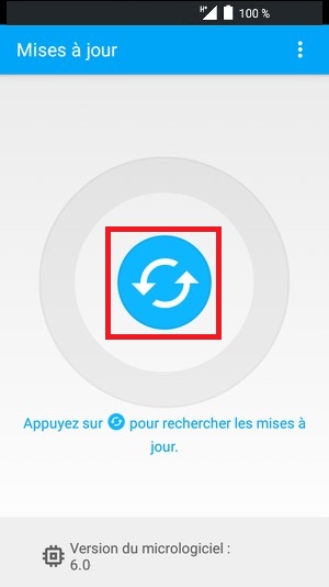 Mettre à jour la version logicielle