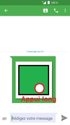 Ouvrir et enregistrer un MMS