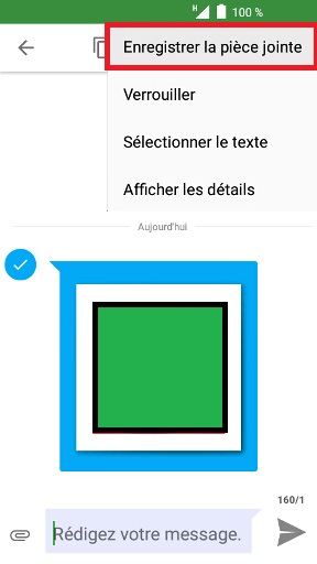 Ouvrir et enregistrer un MMS