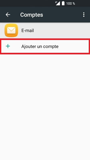 Ajouter un autre compte e-mail