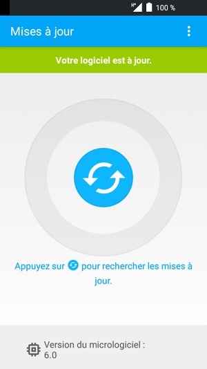 Mettre à jour la version logicielle