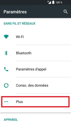 Rétablir les paramètres Internet/MMS par défaut