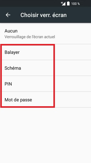 Mettre en place un verrouillage de sécurité