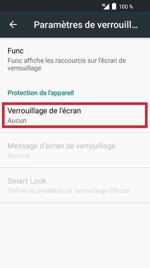 Mettre en place un verrouillage de sécurité