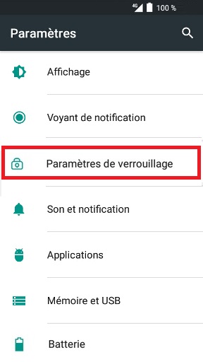 Mettre en place un verrouillage de sécurité