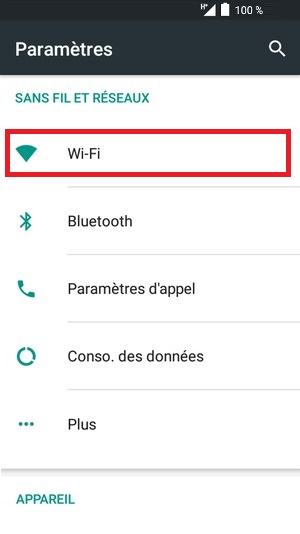 Se connecter au Wi-Fi