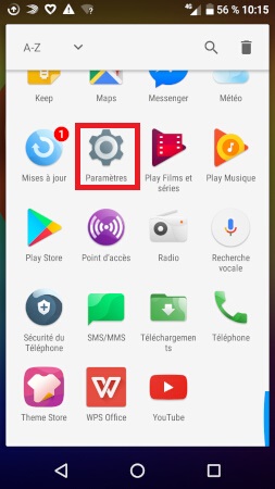 Changer le code PIN sur l'Alcatel A3