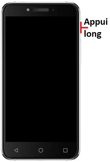 Comment allumer le Alcatel Shine Lite ?