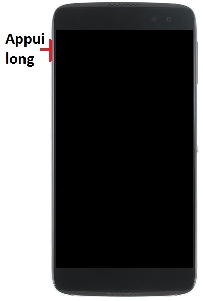 Comment allumer le Alcatel Idol 4 ?