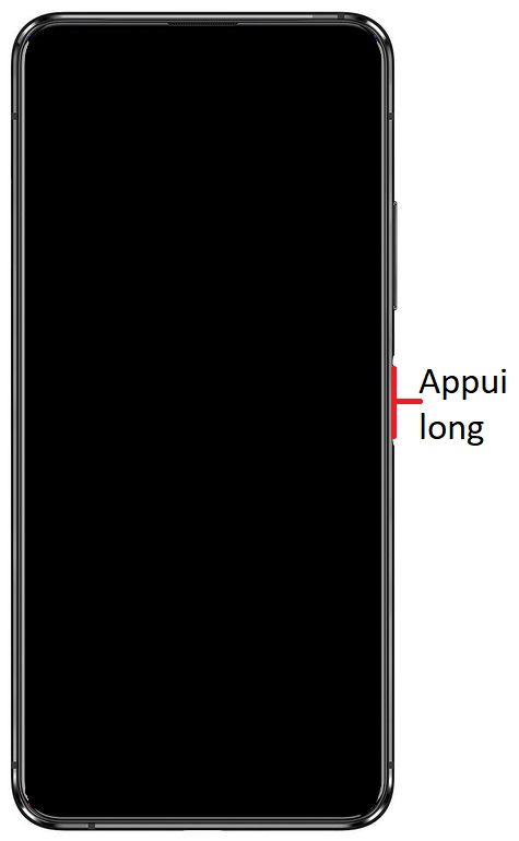 Comment allumer le Asus Zenfone 7 ?