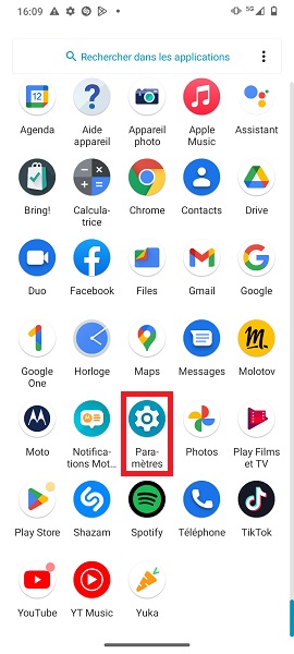 Désactiver l’alerte définitivement (Samsung)